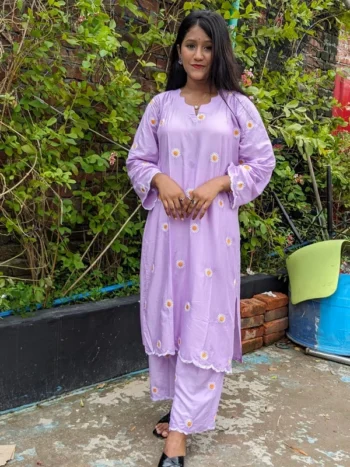 এসি কটন টু পিস ড্রেস