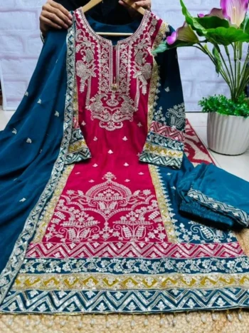 লাক্সারি চিননের 4 পিস ড্রেস