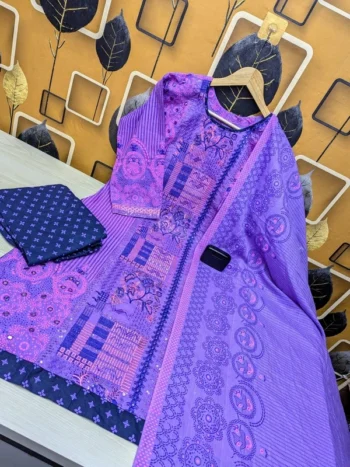 প্রিমিয়াম বুটিক্স কটন থ্রি পিস