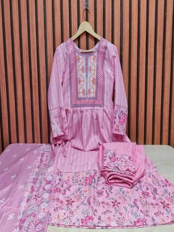 আনারকলি গাউন ড্রেস