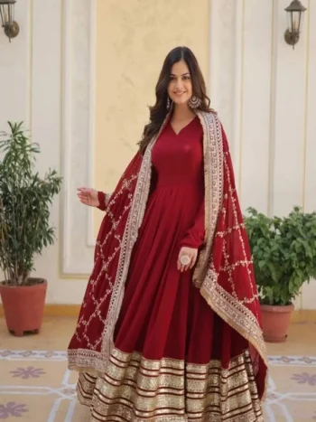 Gorgeous Anarkali Gown Dress