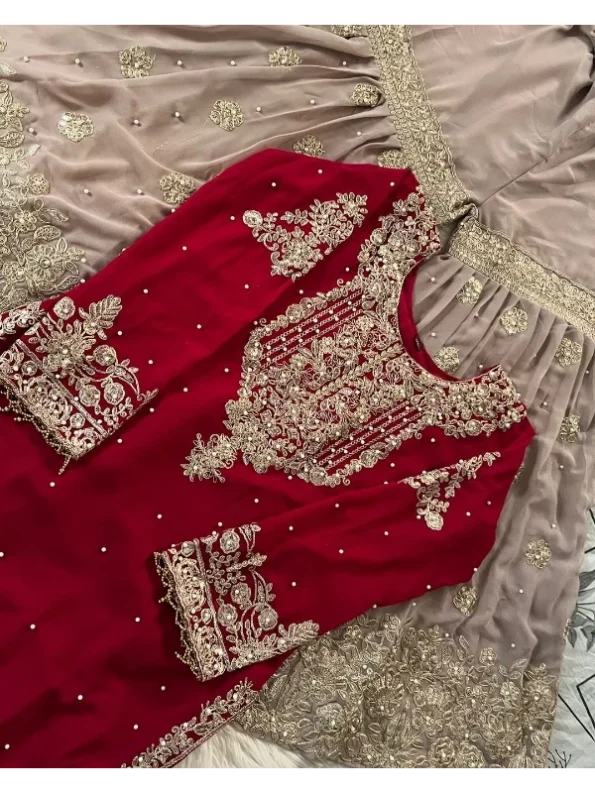 Catalogs Stitched Garara Party Dress