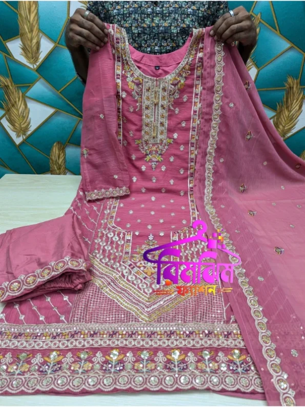 প্রিমিয়াম লাক্সারি জর্জেট ড্রেস