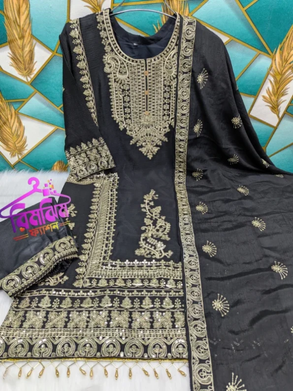 প্রিমিয়াম লাক্সারি জর্জেট ড্রেস