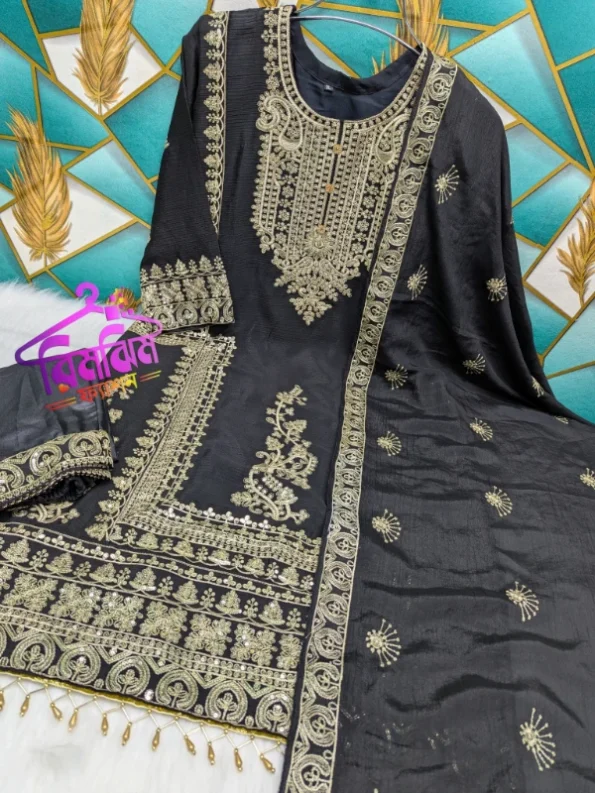 প্রিমিয়াম লাক্সারি জর্জেট ড্রেস