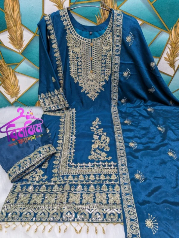 প্রিমিয়াম লাক্সারি জর্জেট ড্রেস