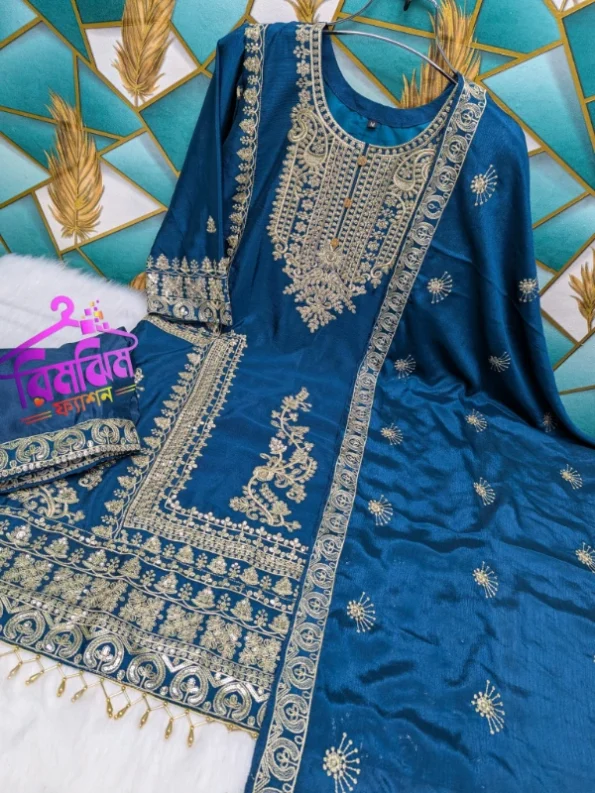 প্রিমিয়াম লাক্সারি জর্জেট ড্রেস