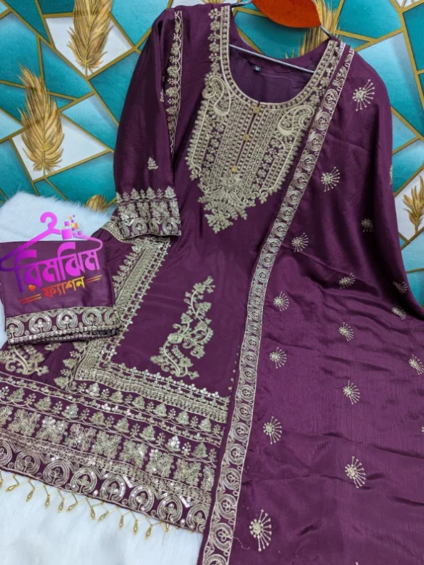 প্রিমিয়াম লাক্সারি জর্জেট ড্রেস