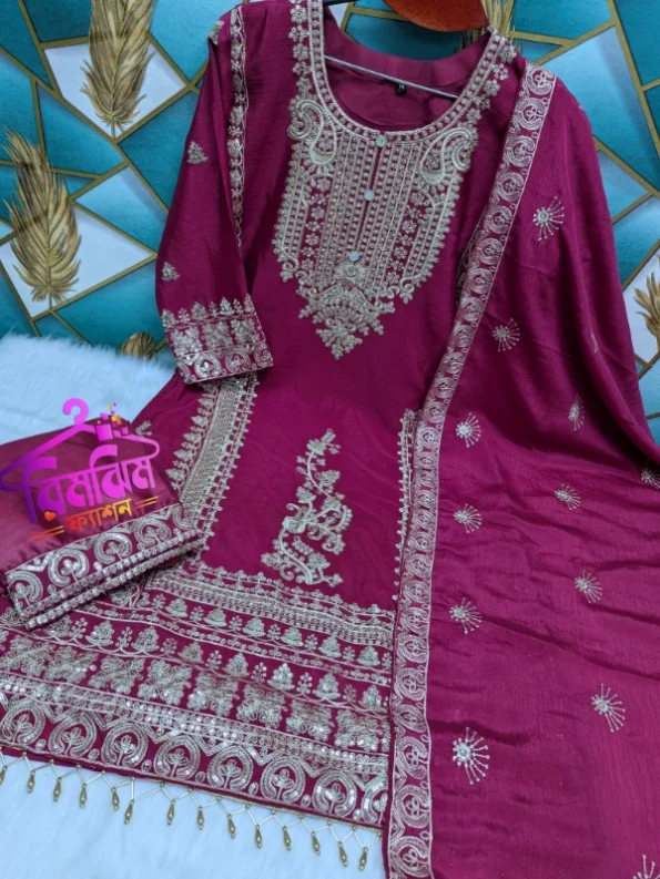 প্রিমিয়াম লাক্সারি জর্জেট ড্রেস