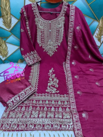 প্রিমিয়াম লাক্সারি জর্জেট ড্রেস