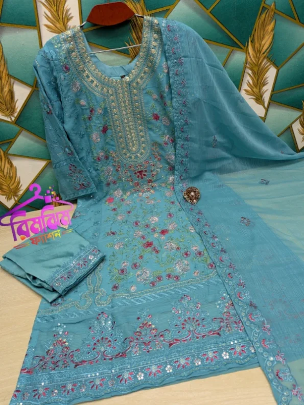 প্রিমিয়াম লাক্সারি জর্জেট ড্রেস