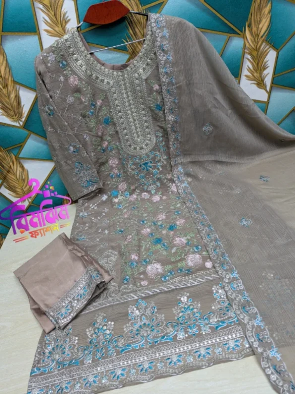 প্রিমিয়াম লাক্সারি জর্জেট ড্রেস