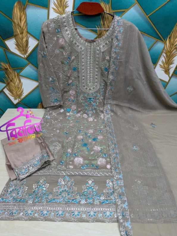 প্রিমিয়াম লাক্সারি জর্জেট ড্রেস