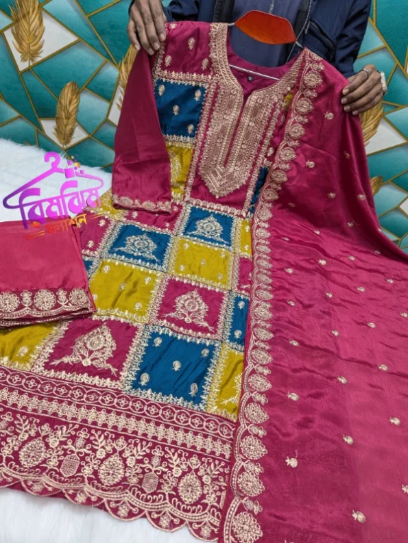 প্রিমিয়াম লাক্সারি জর্জেট ড্রেস