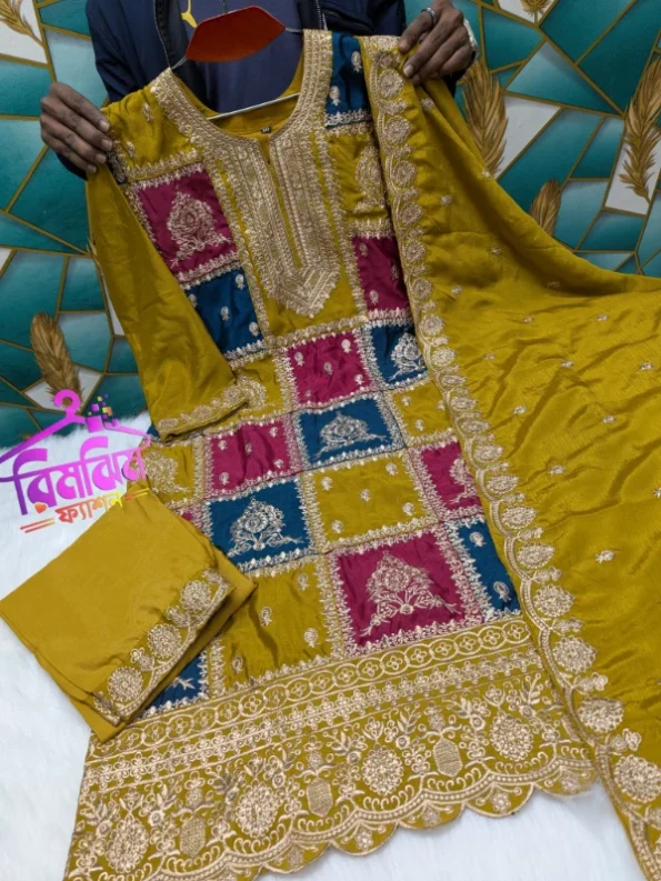 প্রিমিয়াম লাক্সারি জর্জেট ড্রেস