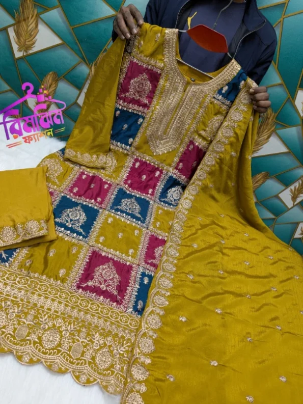 প্রিমিয়াম লাক্সারি জর্জেট ড্রেস