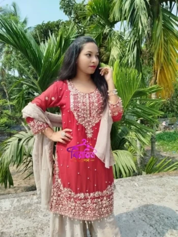 Catalogs Stitched Garara Party Dress